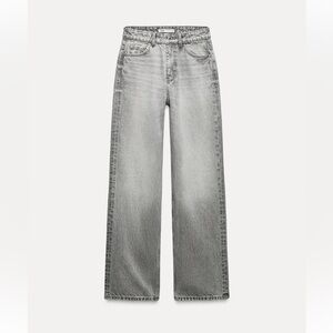 Grey High rise Zara jeans new with tags
